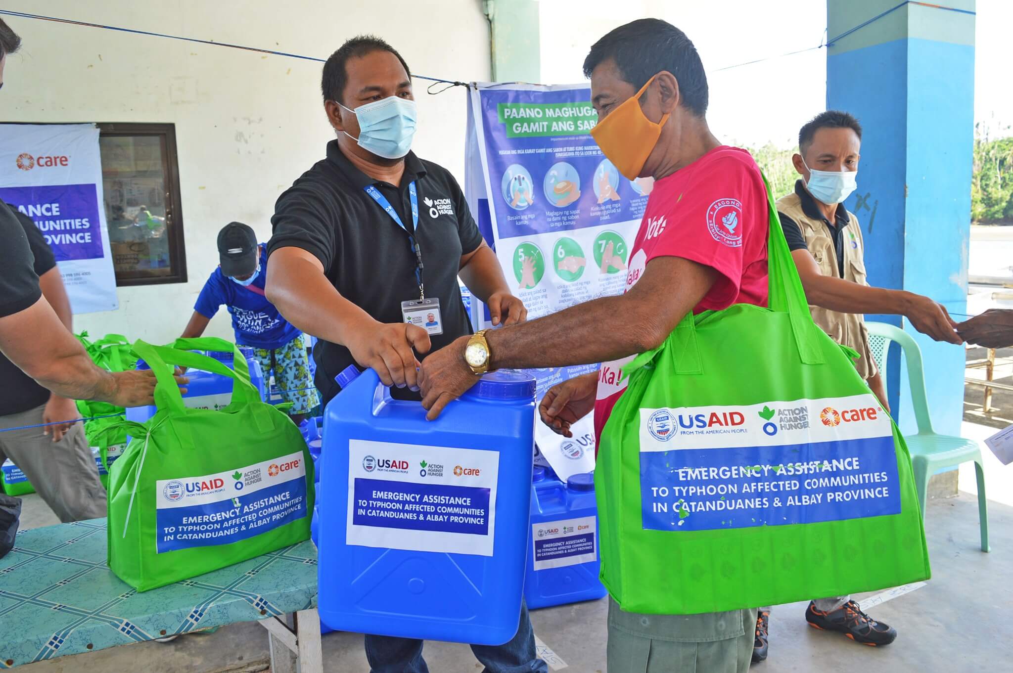 Distribution of Hygiene Kits to 238 families in Codon As Part of