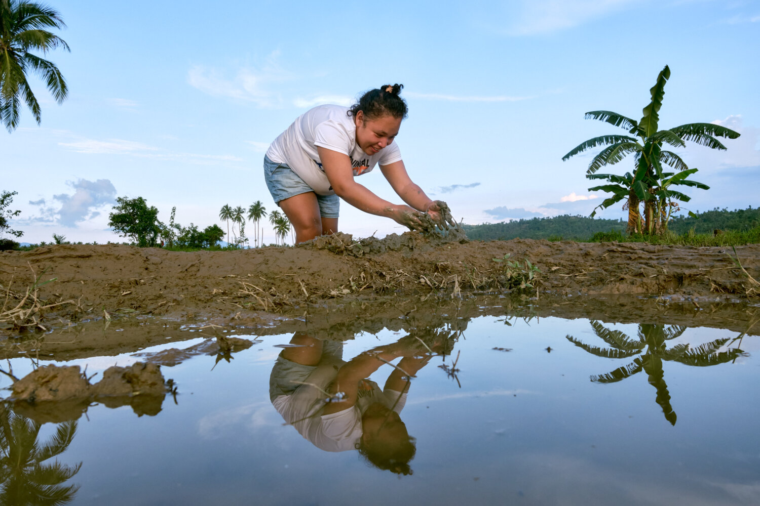 Siargao Rice Field Restoring the Rice Fields After Typhoon Odette - Action Against Hunger