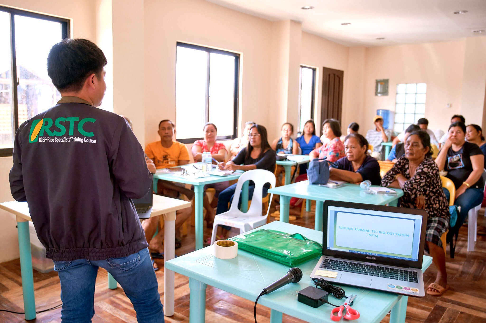 Siargao Rice Field Siargao Farmers Trained on Good Agricultural Practices and Organic ...